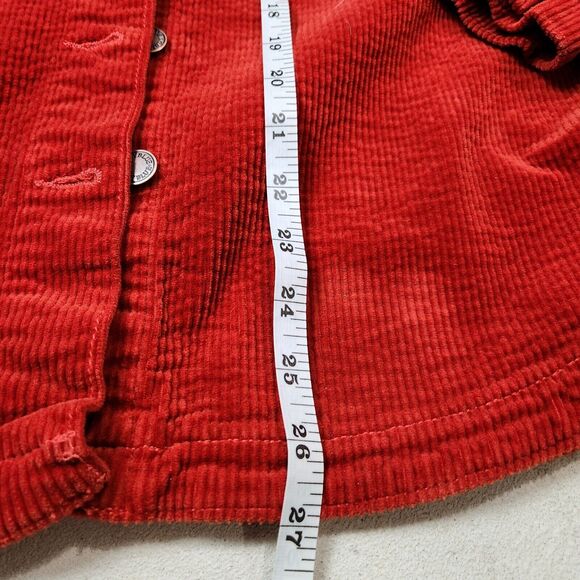 Judy Blue Corduroy Jacket Womens L Boho Western Tasseled Cowgirl ButtonUp Hippie - Picture 12 of 14